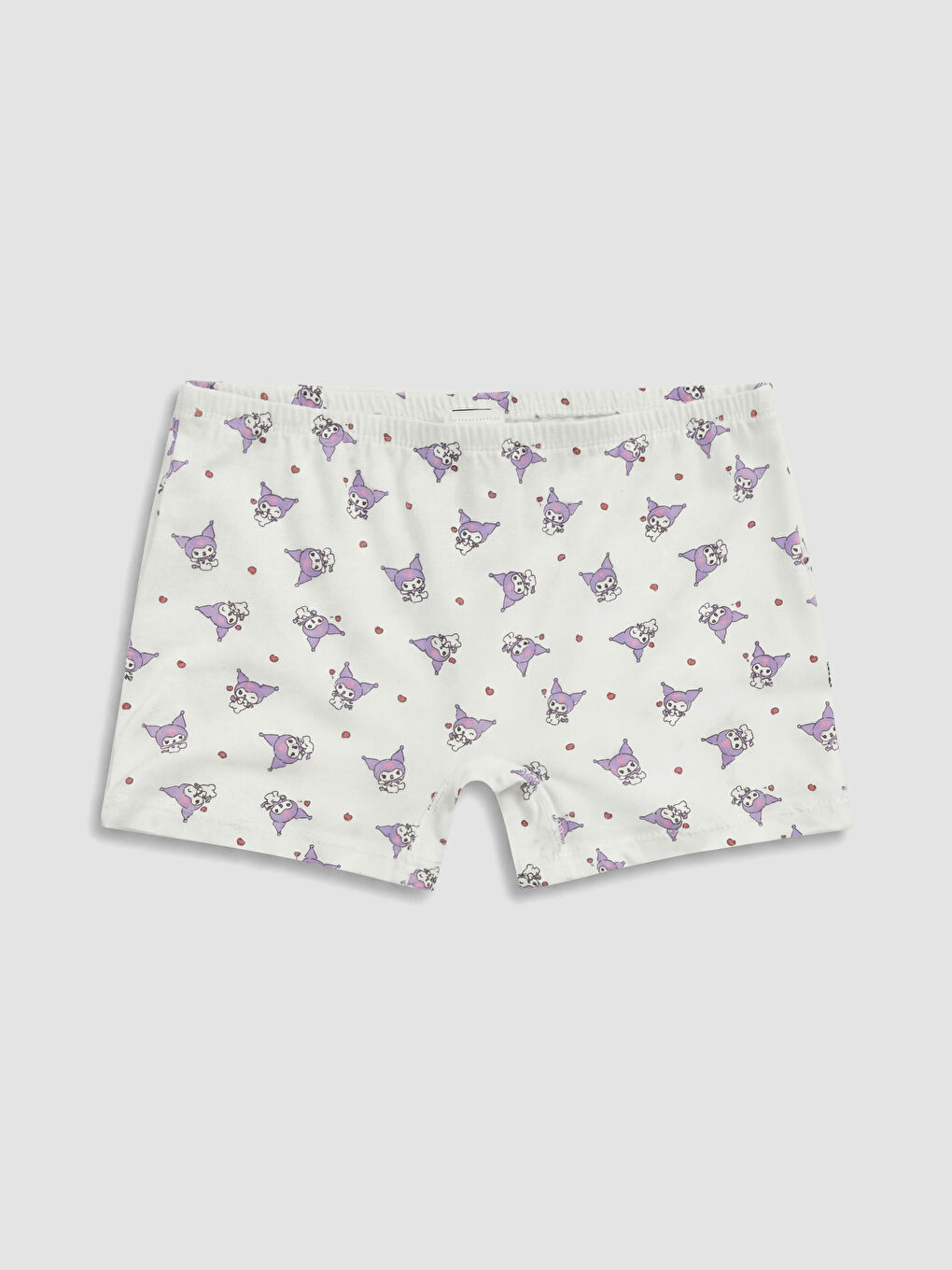 Ekru Kuromi Baskılı Kız Çocuk Boxer-1