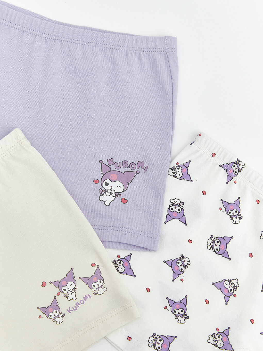 Girl ECRU Boxer Trunks-2