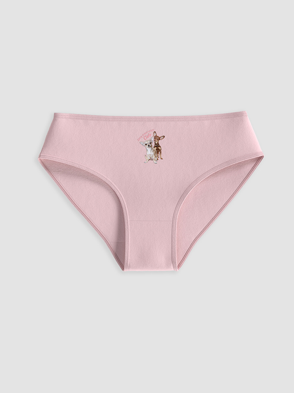 Pembe Baskılı Kız Çocuk Külot