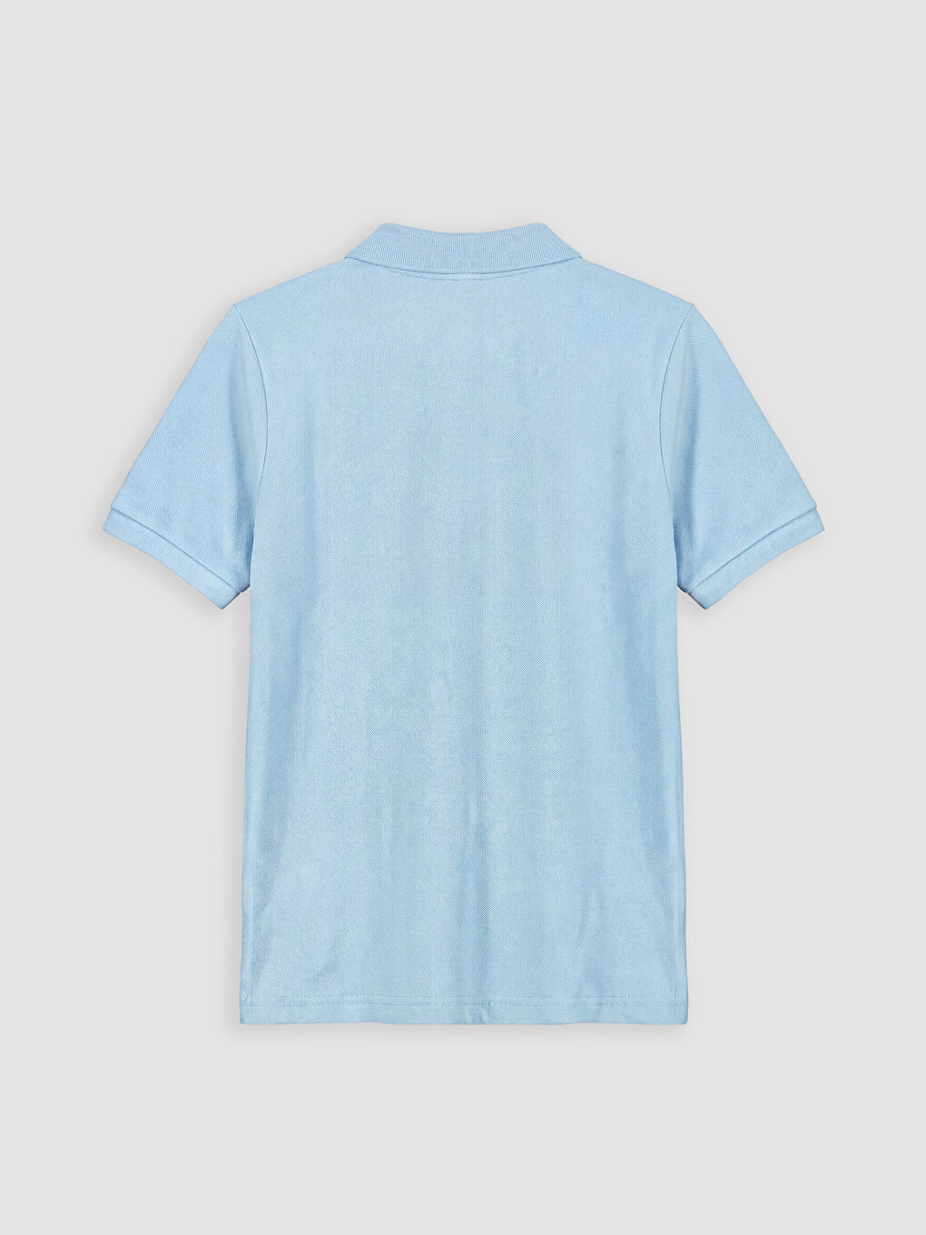 Mavi Polo Yaka Erkek Çocuk Tişört-1