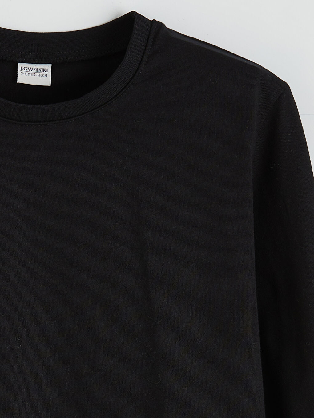 Siyah Basic Erkek Çocuk Tişört-1