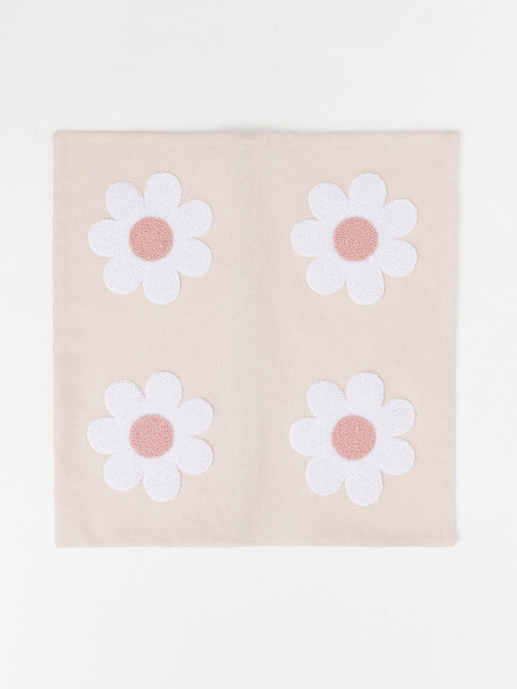 Подушка з квітковим малюнком 45x45 см-1