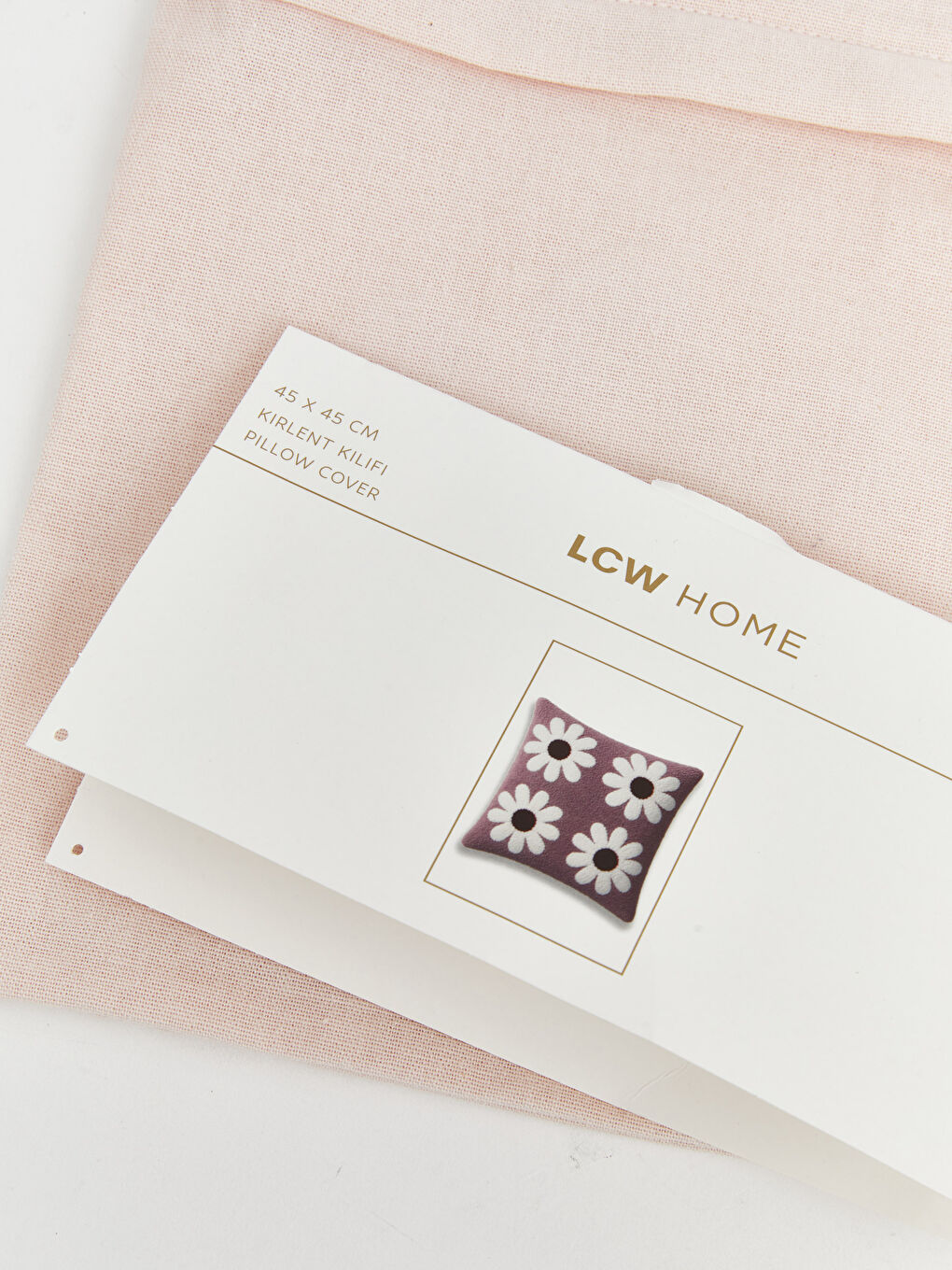 Подушка з квітковим малюнком 45x45 см-3