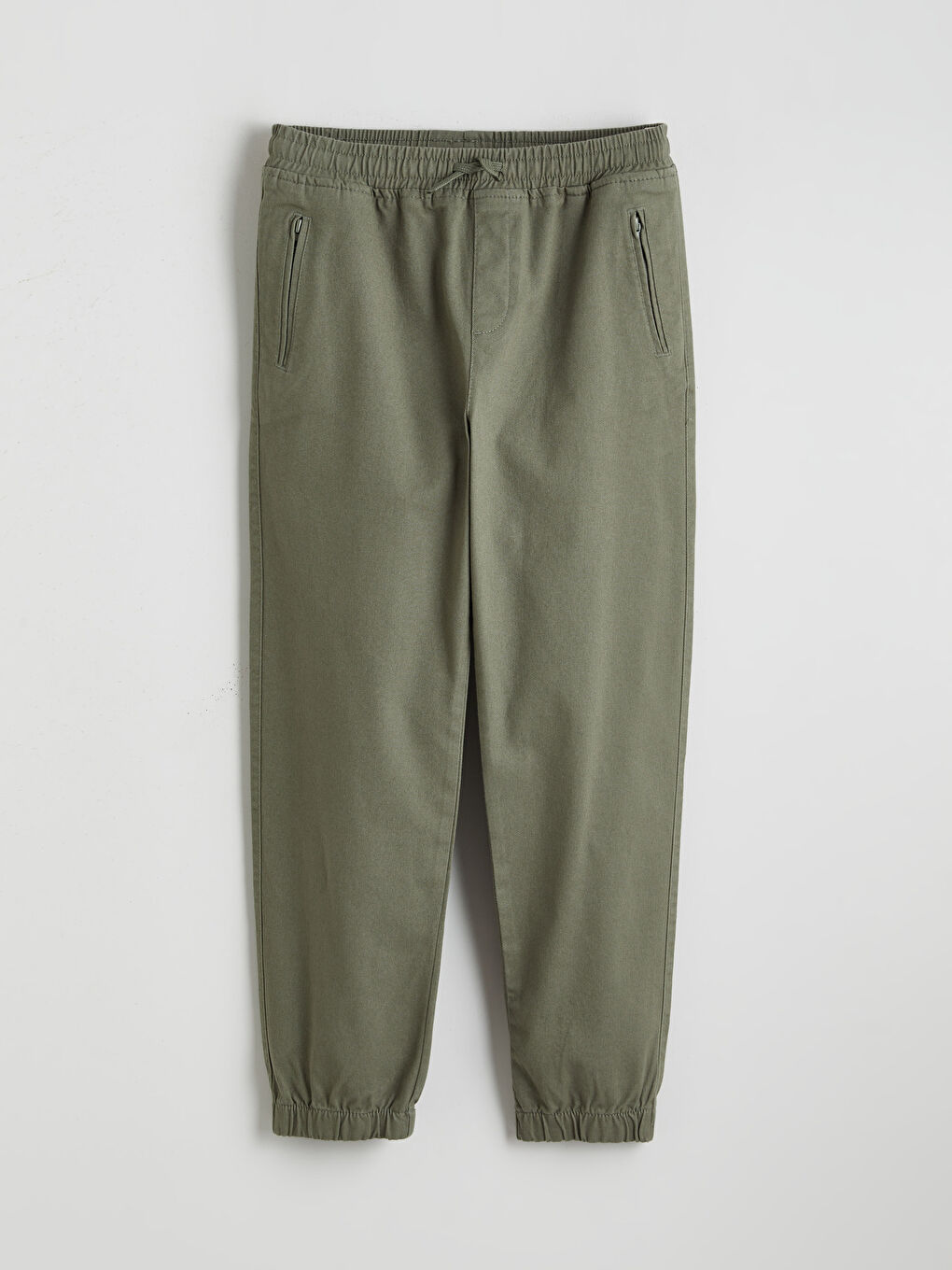 Haki Loose Fit Erkek Çocuk Jogger Pantolon