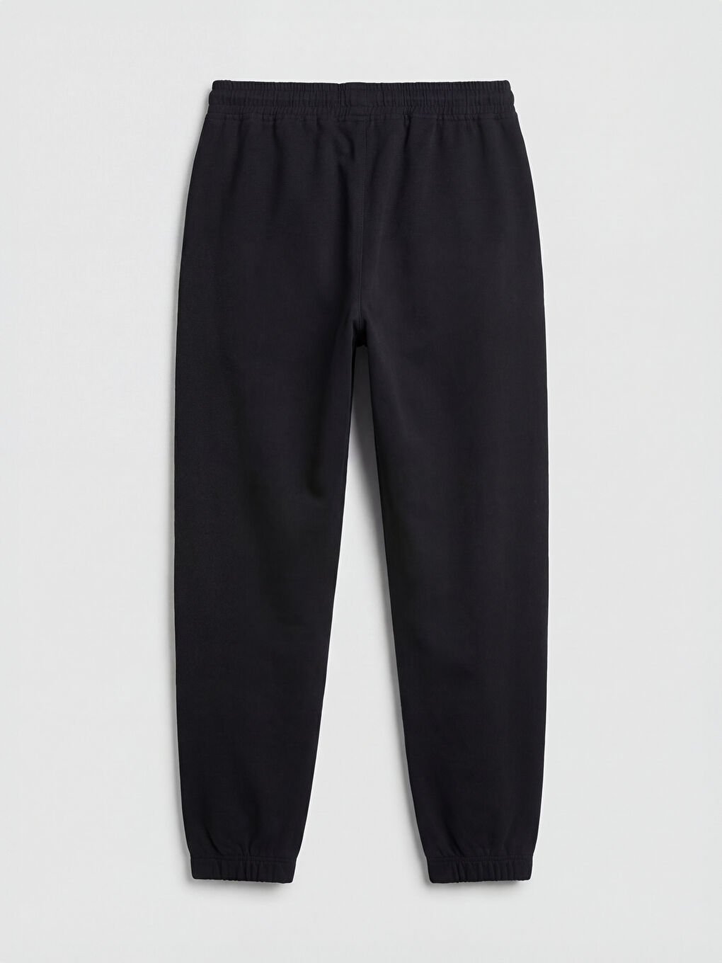 Siyah Erkek Çocuk Gabardin Jogger Pantolon-1