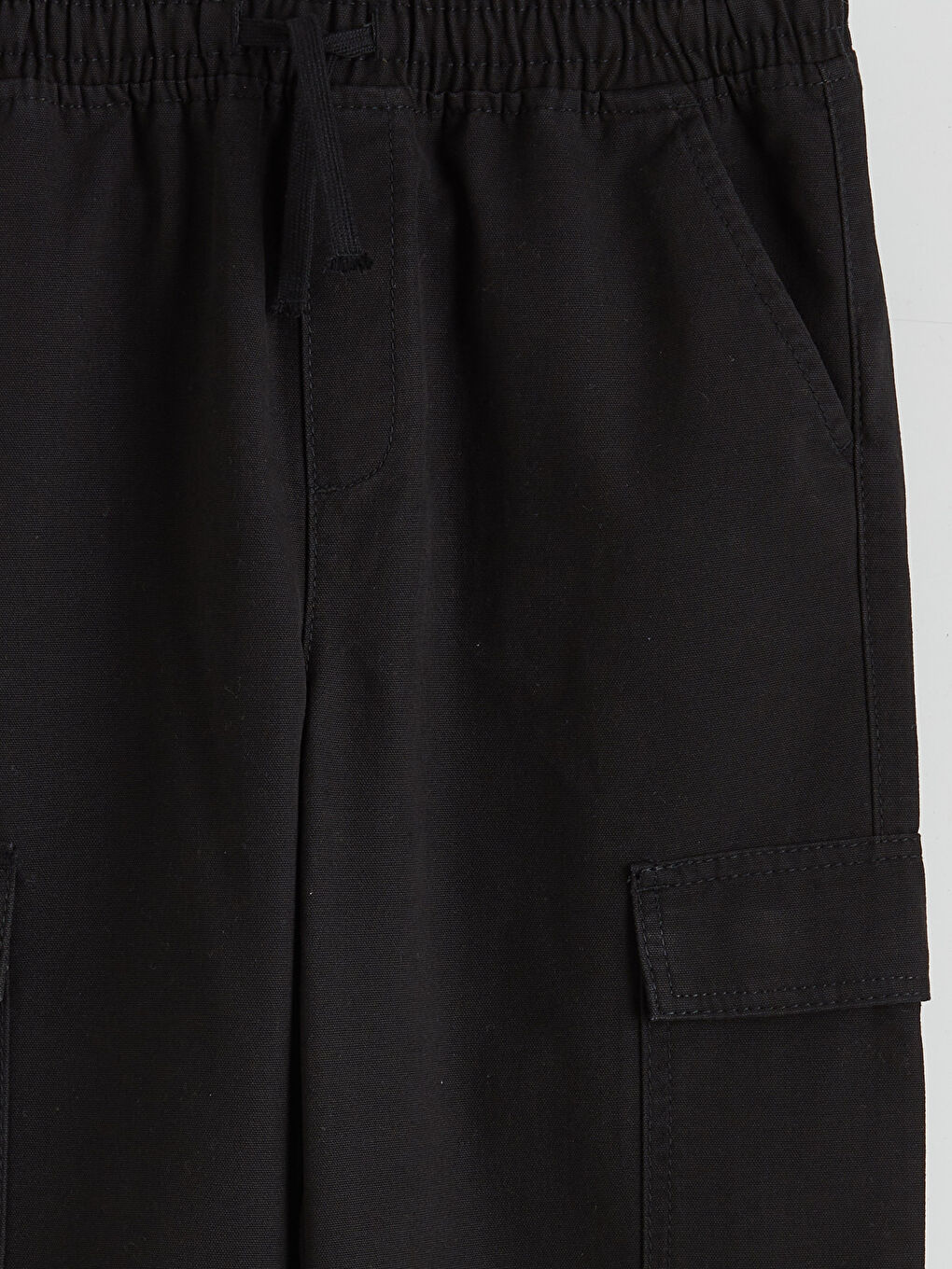 Boy BLACK Jogger Trousers-2