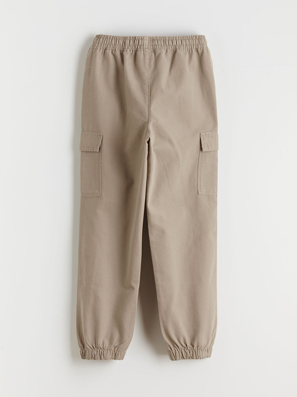 Bej Regular Fit Erkek Çocuk Jogger Pantolon-1