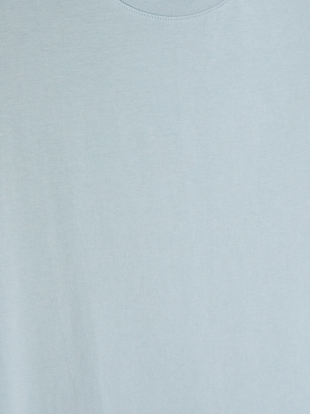 Mavi Bisiklet Yaka Erkek Kolsuz Tişört-2