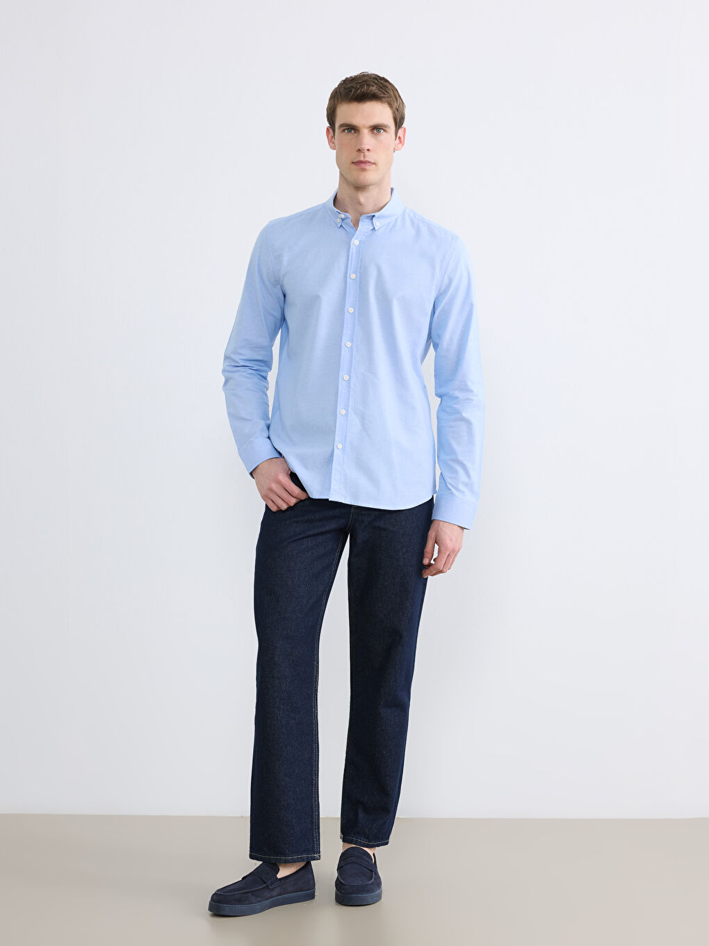 Chemise BLEU Homme-1
