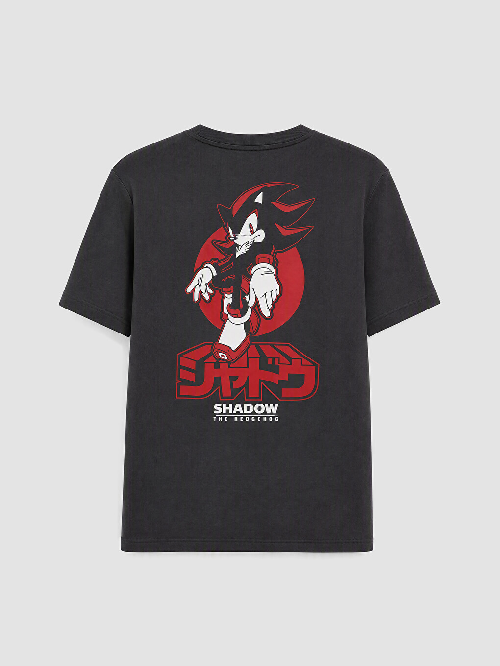Tricou Băieți Cu Imprimeu Sonic, Guler Rotund-2
