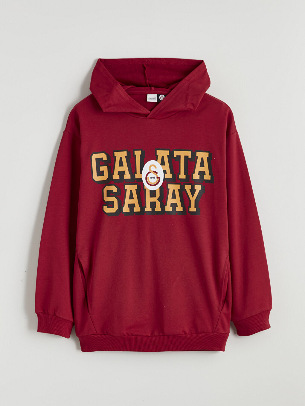 Kırmızı Galatasaray Baskılı Erkek Çocuk Sweatshirt