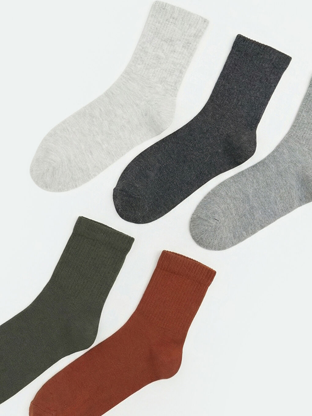 Karışık Erkek Soket Çorap 5'li-1