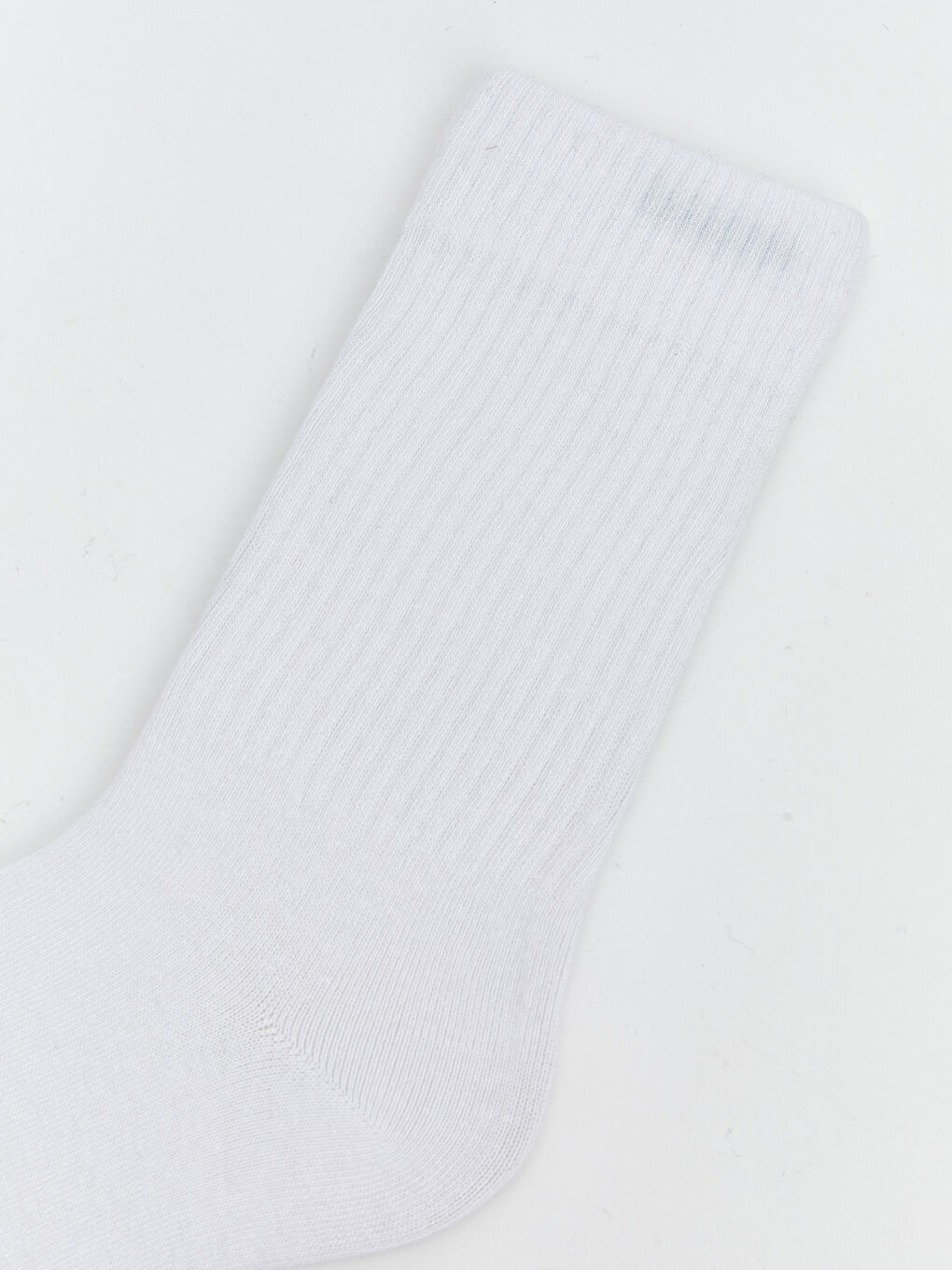 Beyaz Erkek Soket Çorap 5'li-1