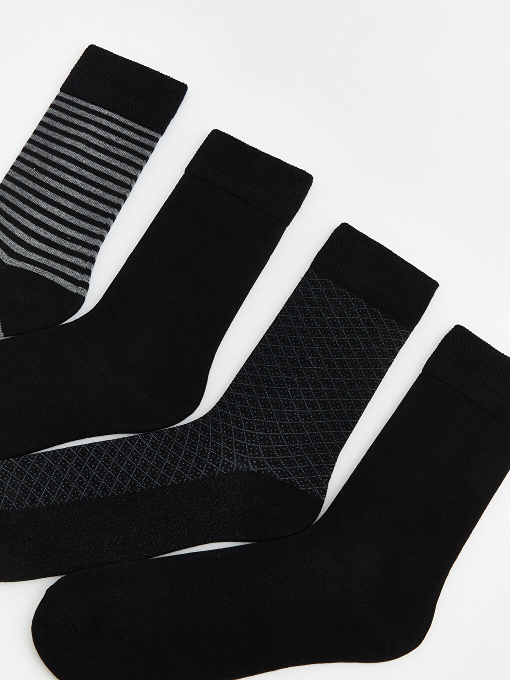 Karışık Desenli Erkek Soket Çorap 7'li-1