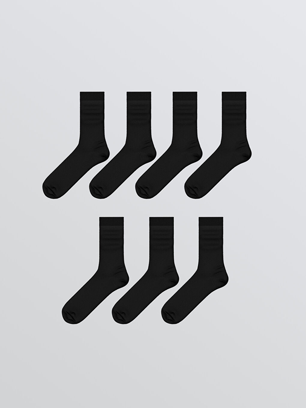 Siyah  Erkek Soket Çorap 7'li