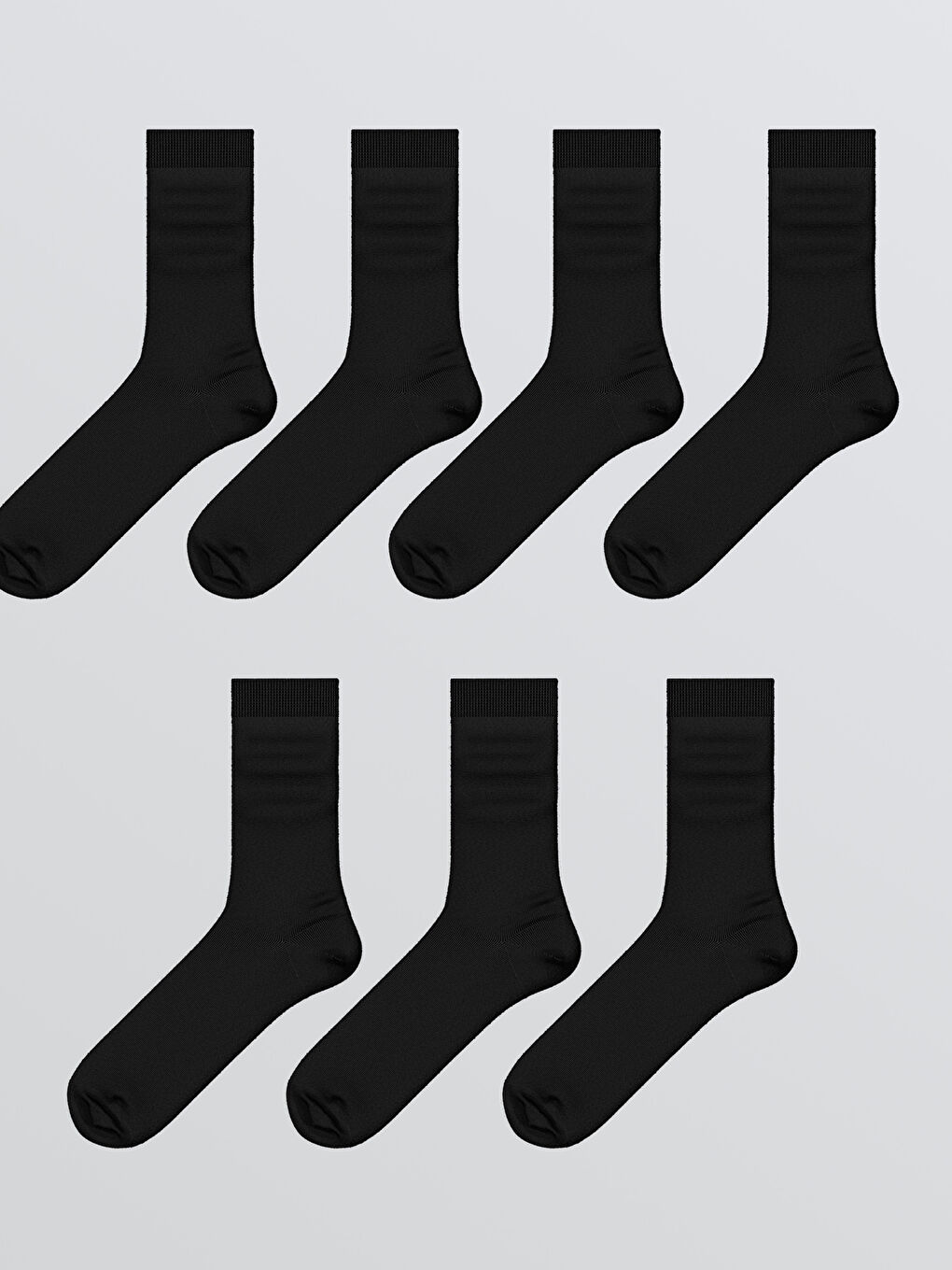 Siyah  Erkek Soket Çorap 7'li-1