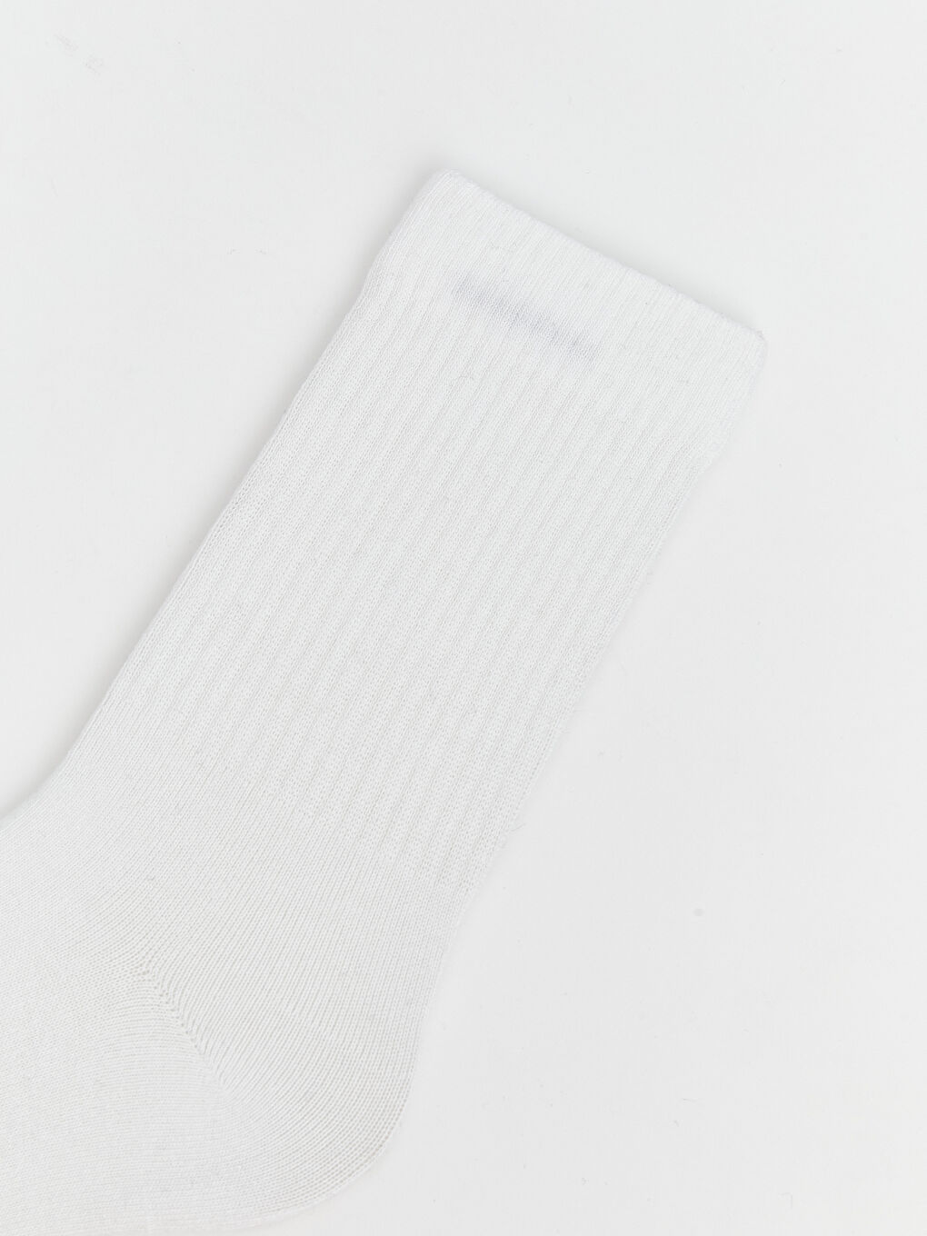 Beyaz Erkek Soket Çorap 10'lu-1