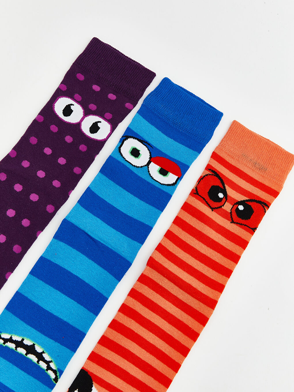 Karışık Baskılı Erkek Soket Çorap 5'li-1