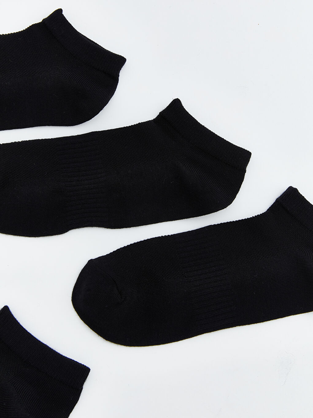 Siyah Erkek Patik Çorap 5'li-1