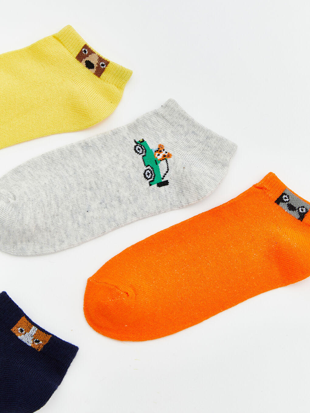 جۆرەوی ڕاهێنەری منداڵی کوڕ نەخشدار ٥ دانە لەیەک پاکەتدا-1