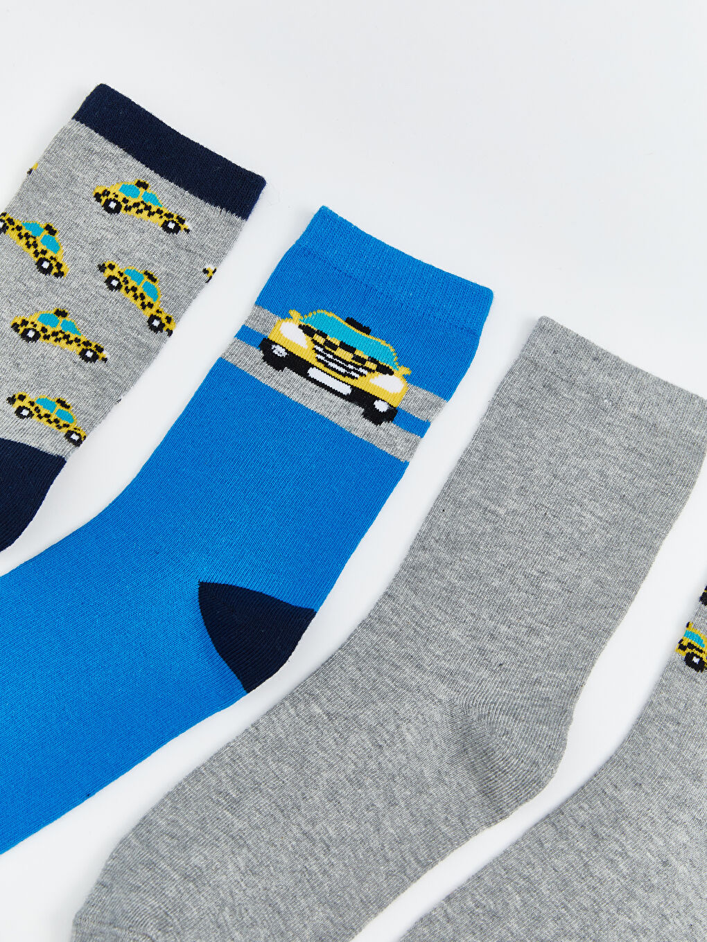 Patterned Boys' Ankle Socks 7 Pack-1