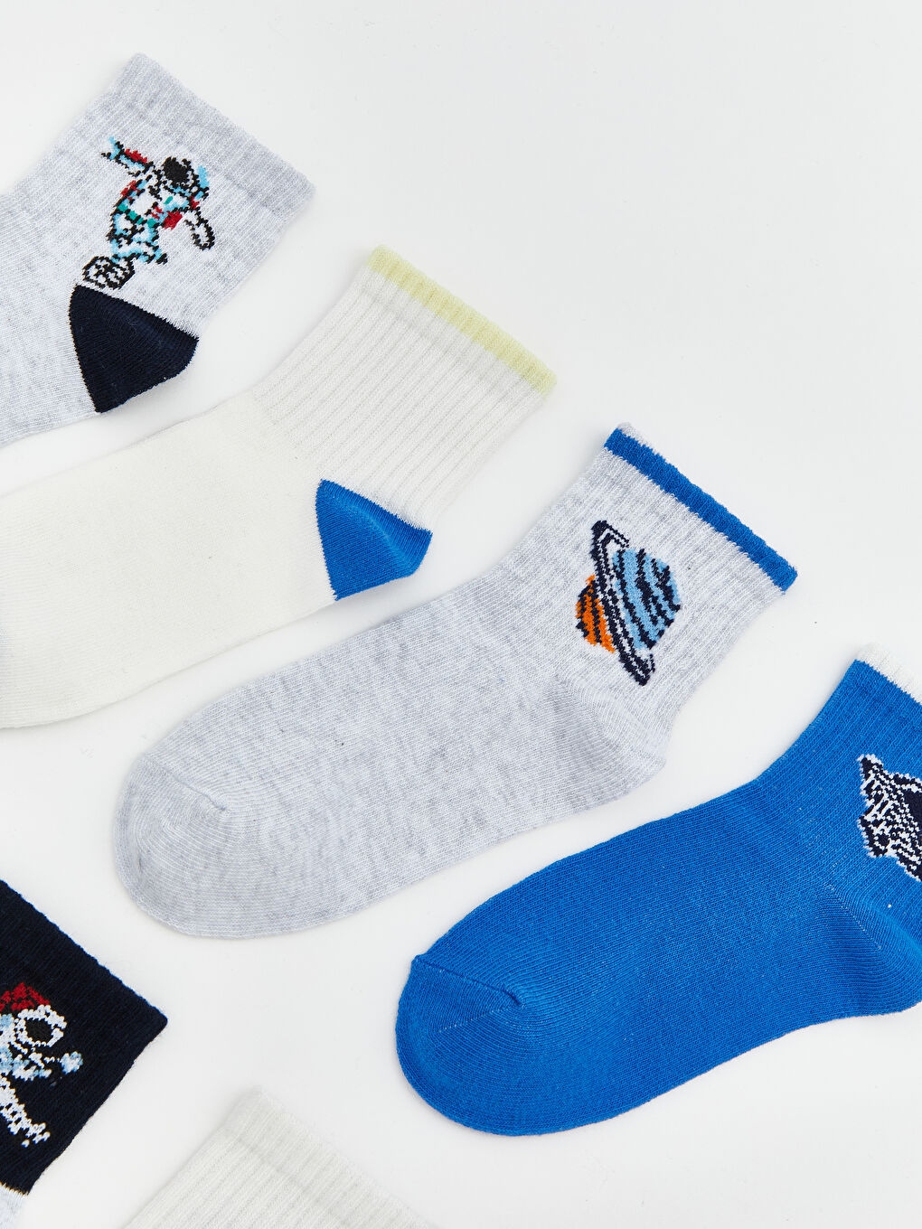 Printed Boys Socks 7 Pack-1