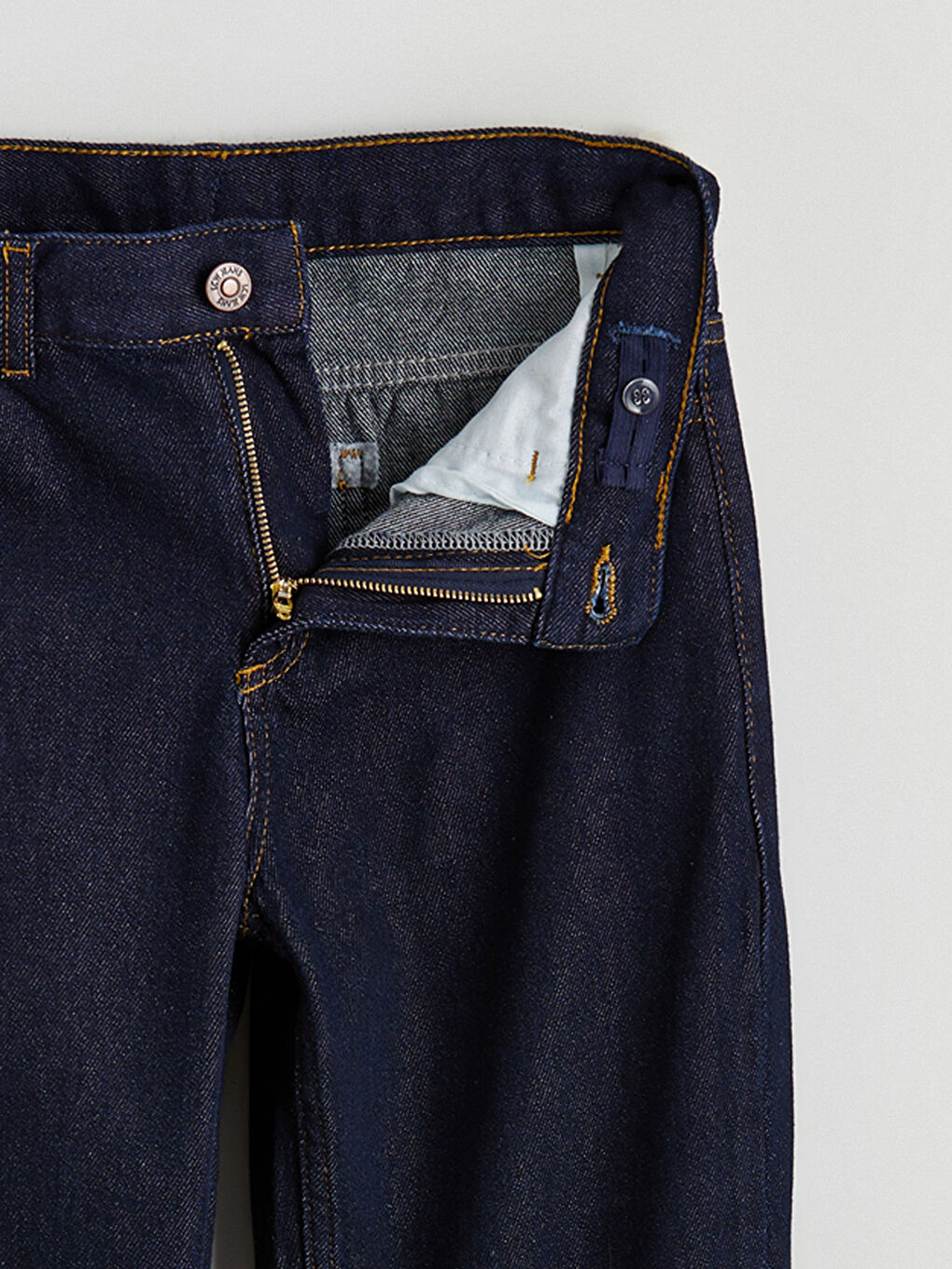 Siyah Regular Fit Erkek Çocuk Jean Pantolon-2