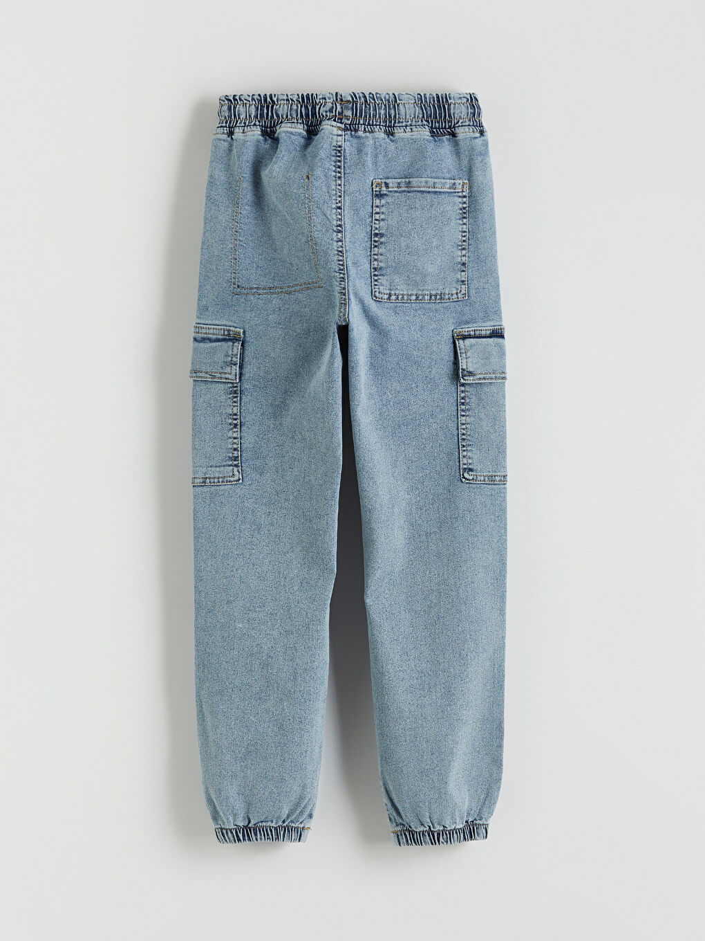 İndigo Erkek Çocuk Kargo Jean Pantolon-2