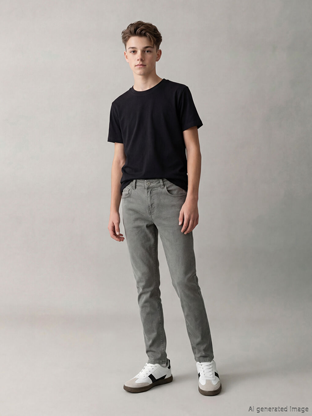 سروال جينز ضيق بزاف لولاد