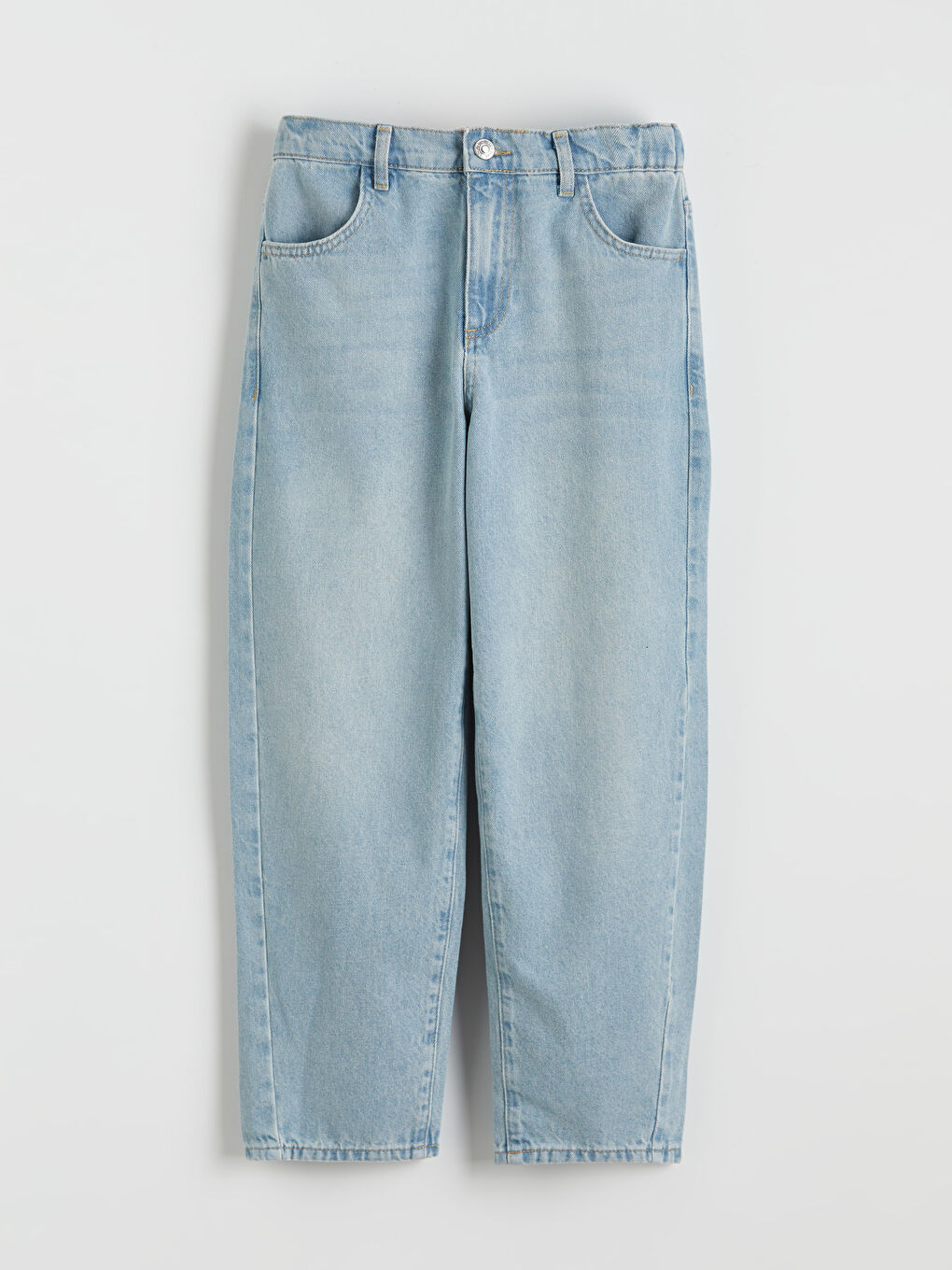 İndigo Baggy Fit Erkek Çocuk Jean Pantolon