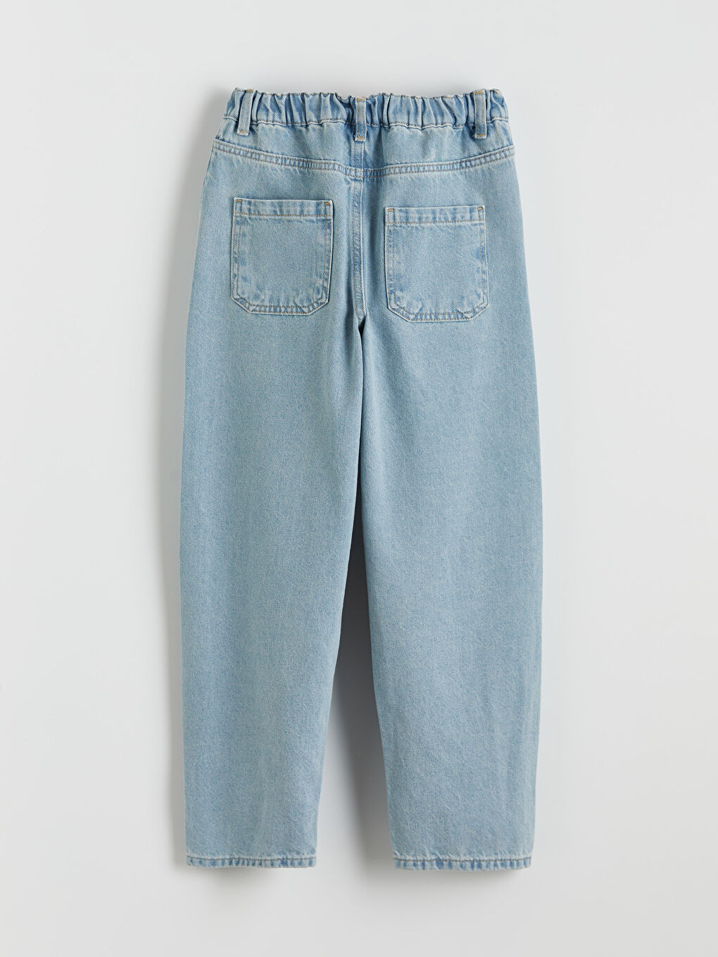 İndigo Baggy Fit Erkek Çocuk Jean Pantolon-1