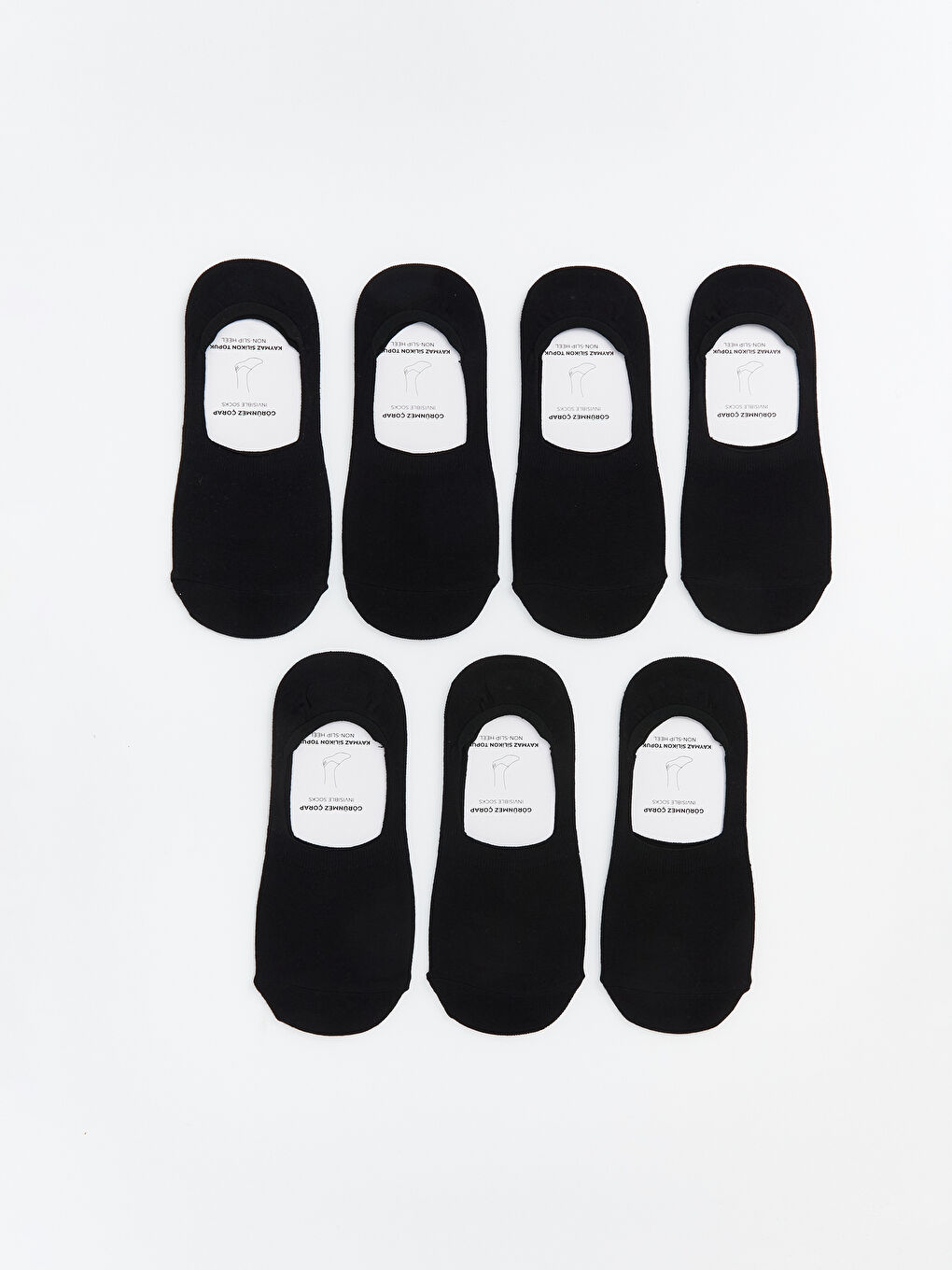 Man BLACK Invisible Socks