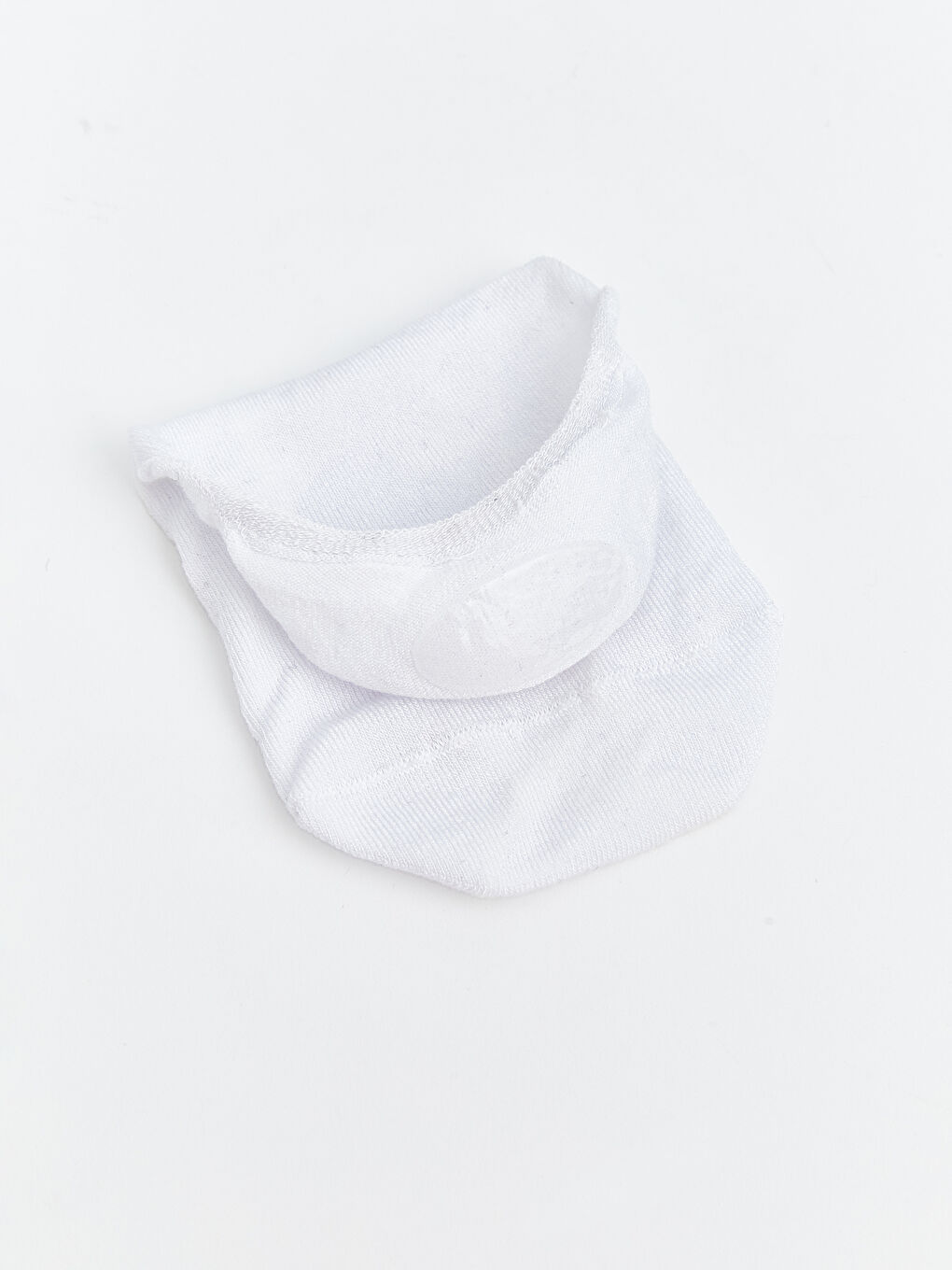 Beyaz Bambu Erkek Babet Çorap 5'li-1