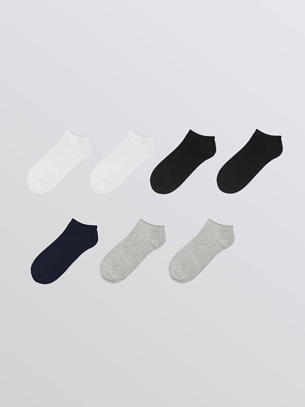 Karışık Erkek Sneaker Çorap 7'li