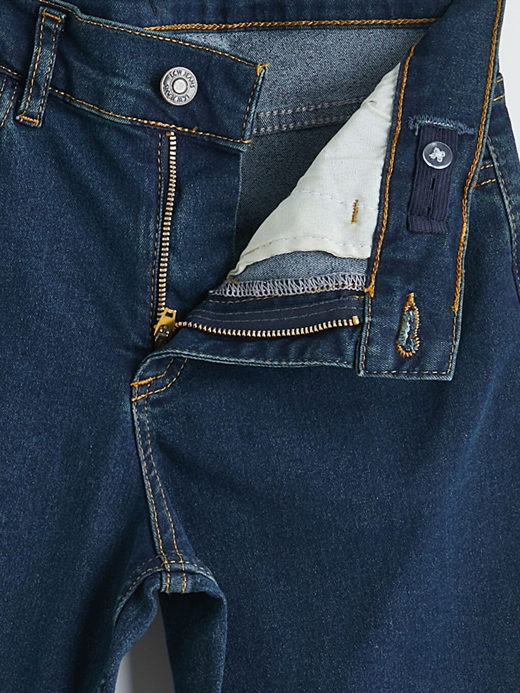 İndigo Regular Fit Erkek Çocuk Jean Pantolon-2