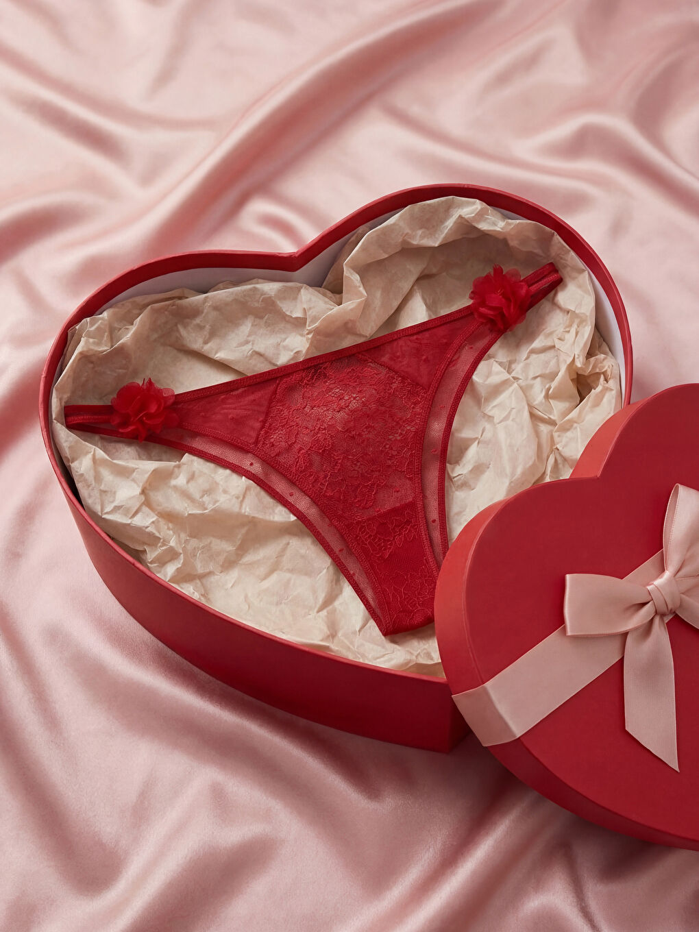 سروال داخلي فاخر برازيلي دانتيل فانتازي