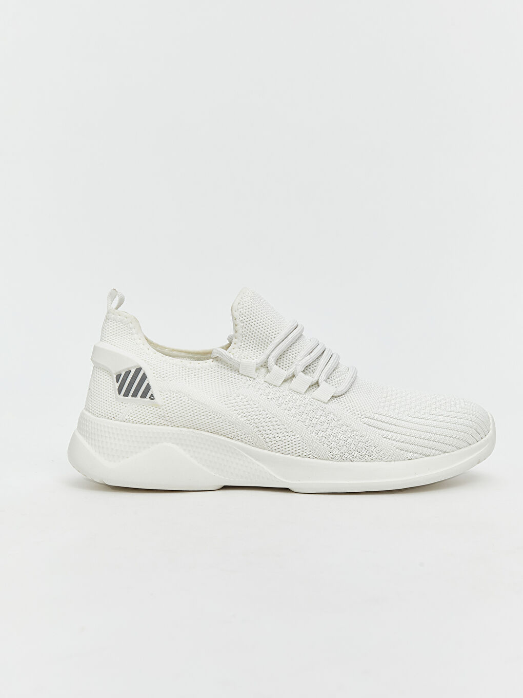 Beyaz File Detaylı Kadın Spor Ayakkabı-1