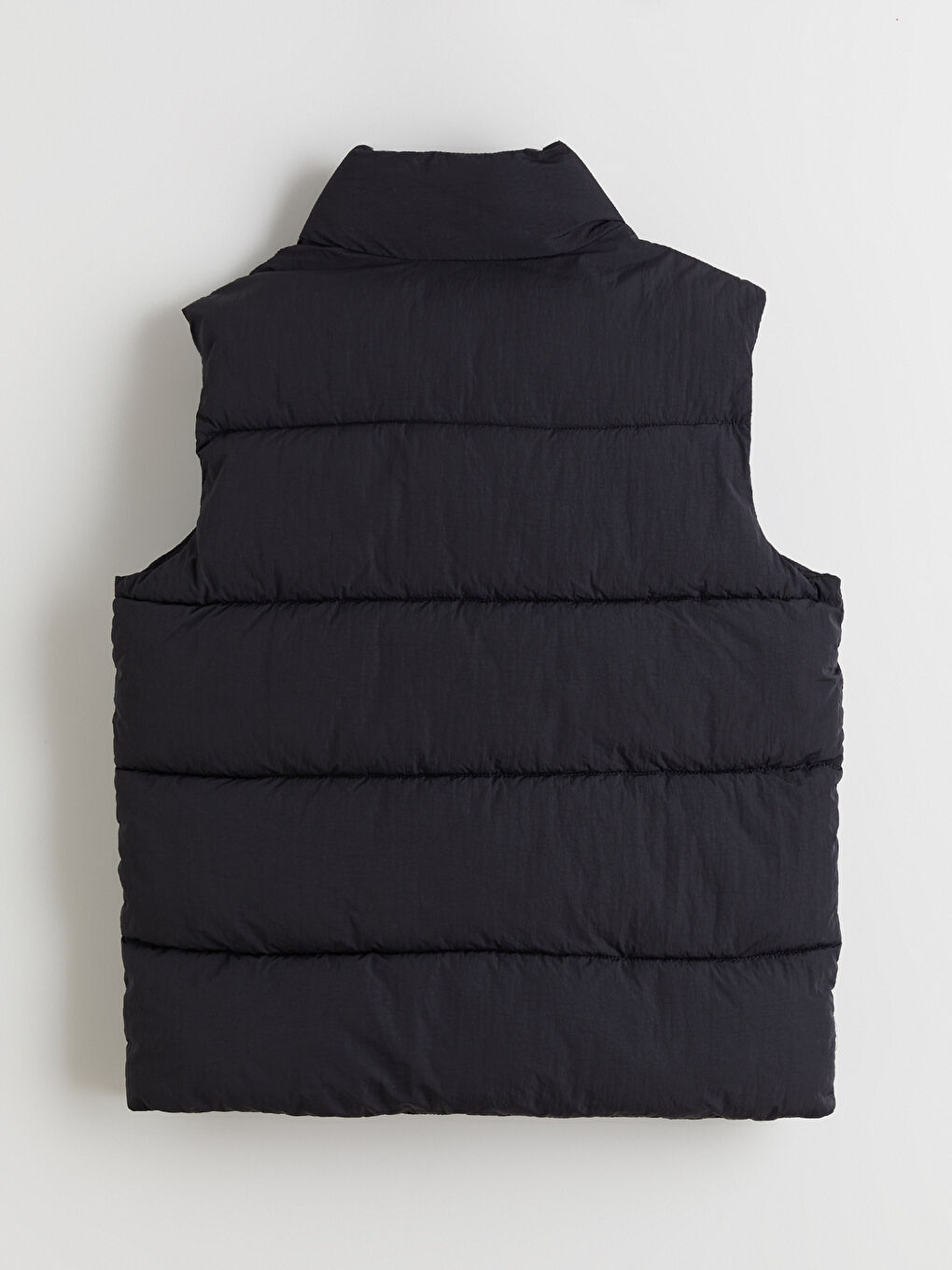 Boy BLACK Puffer Gilet-2