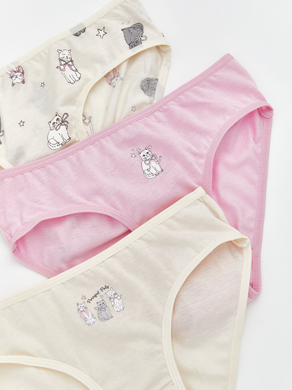 Mädchen ECRU Slips-1