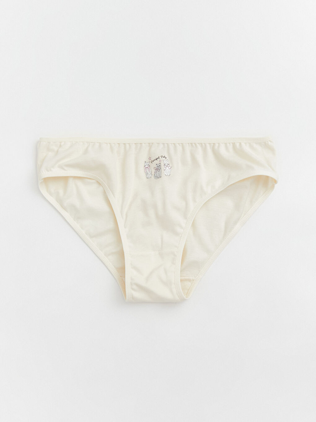 Girls' Printed Panties - Set of 3-4