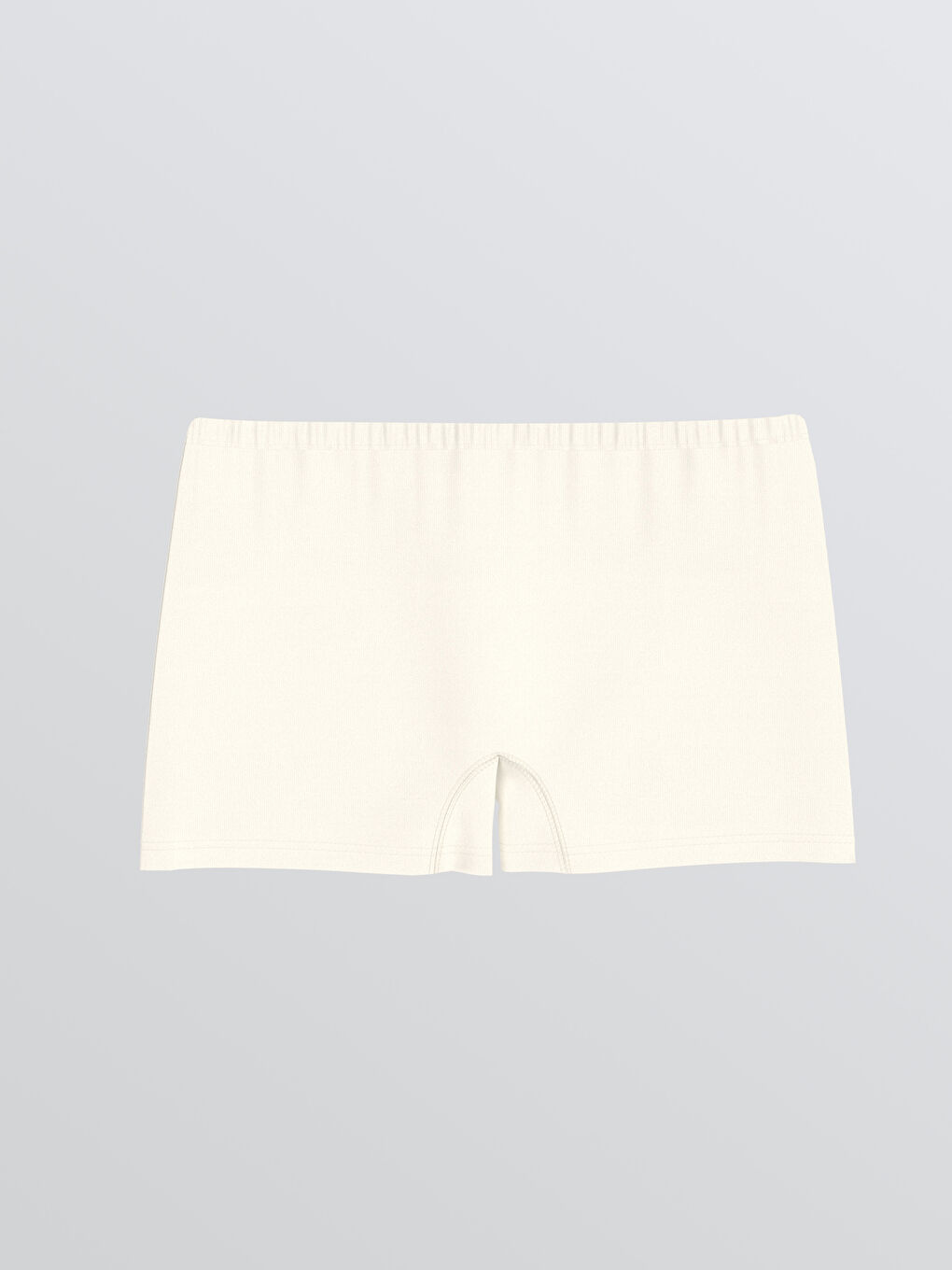 Ekru Baskılı Kız Çocuk Boxer 3'lü-4