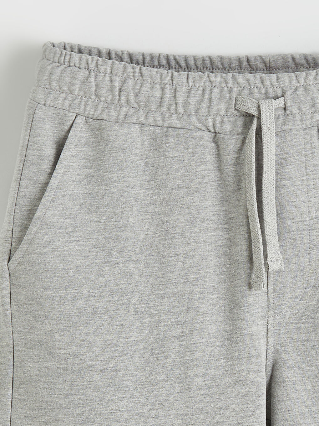 Gri Standart Kalıp Erkek Şort-1