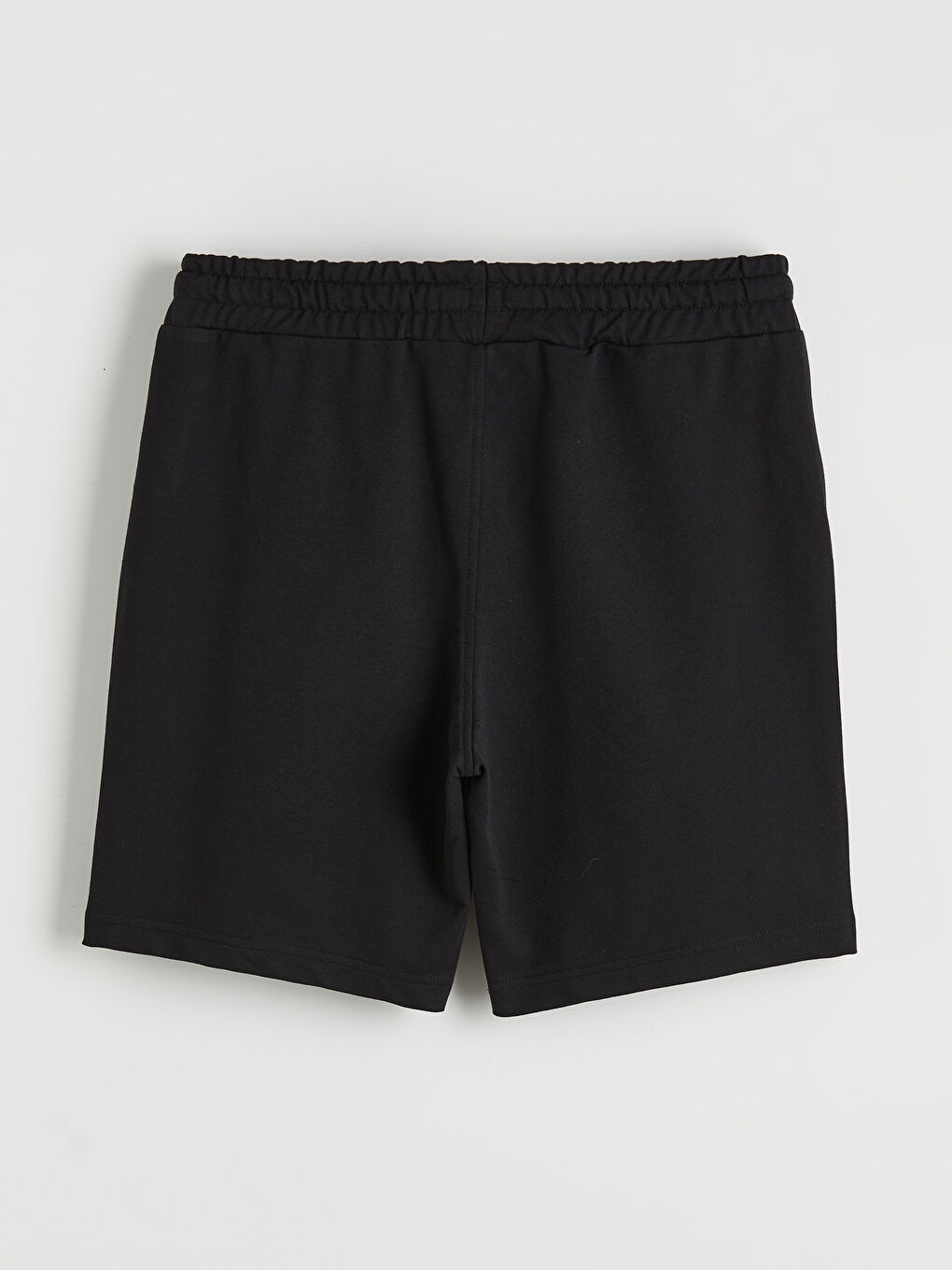 Siyah Standart Kalıp Erkek Şort-1