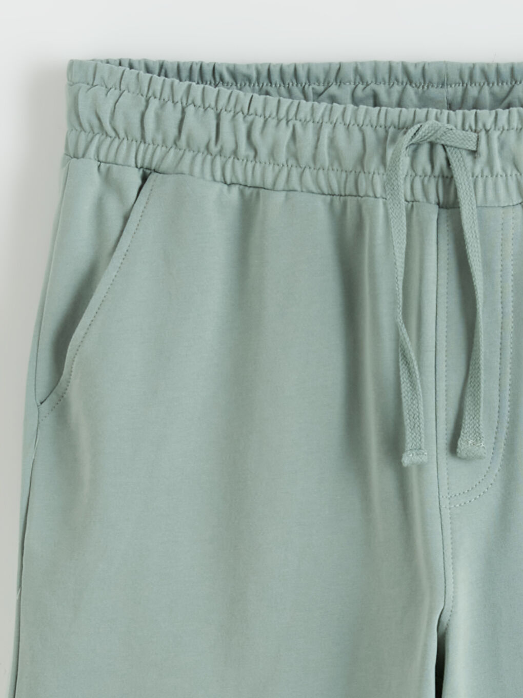 Yeşil Standart Kalıp Erkek Şort-1