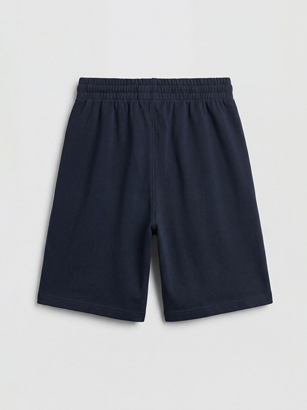 Lacivert Standart Kalıp Erkek Şort-1