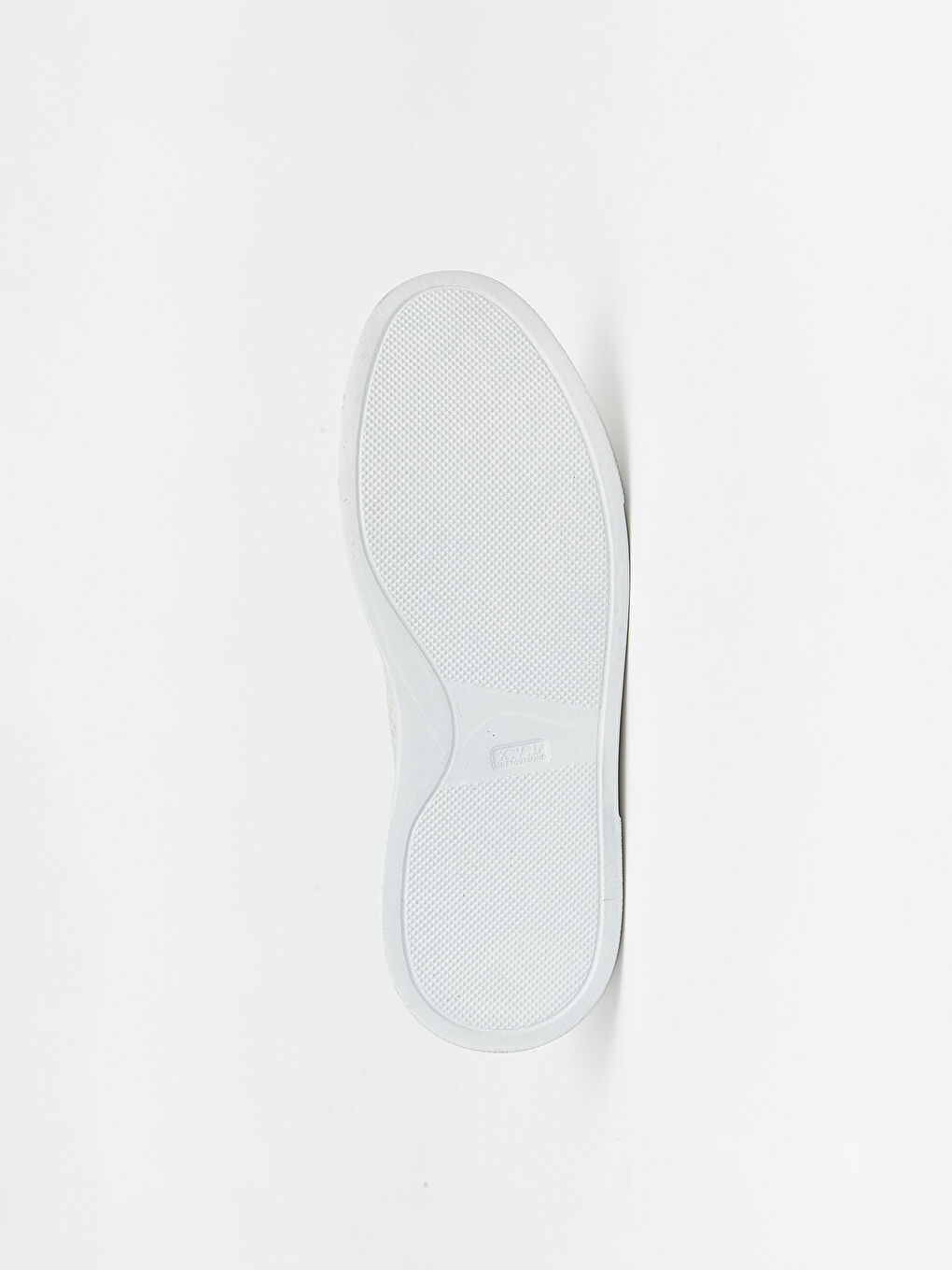 Beyaz Bağcıklı Kalın Tabanlı Desenli Erkek Sneaker-3