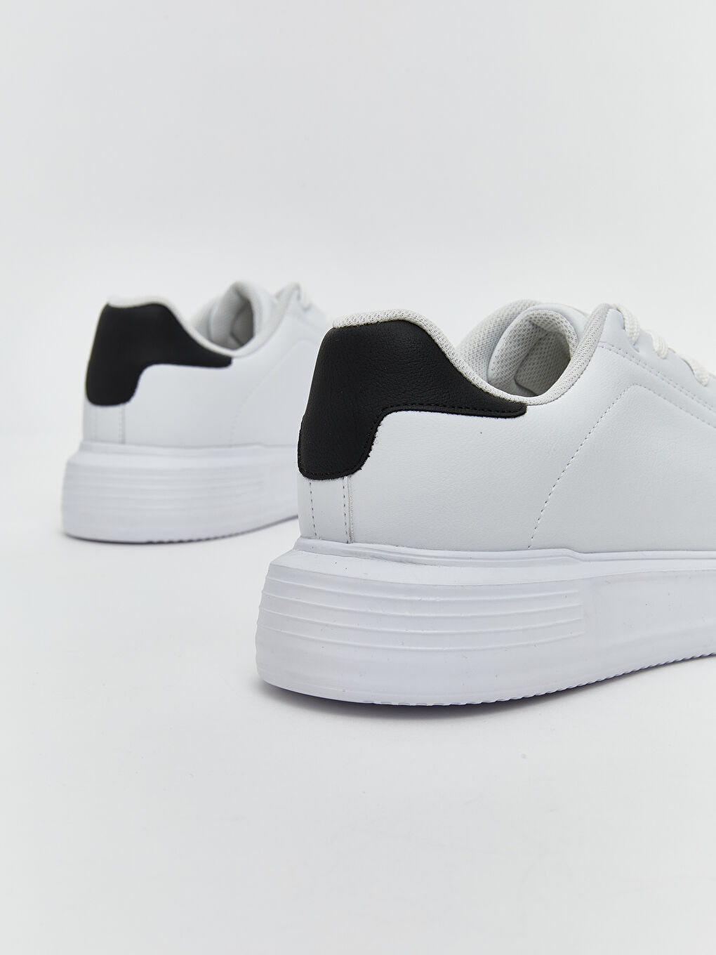 Faux Leather Men's Sports Shoes-4