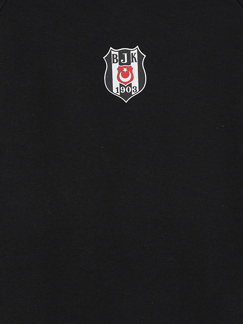 Siyah Beşiktaş Nakışlı Erkek Çocuk Sweatshirt-2