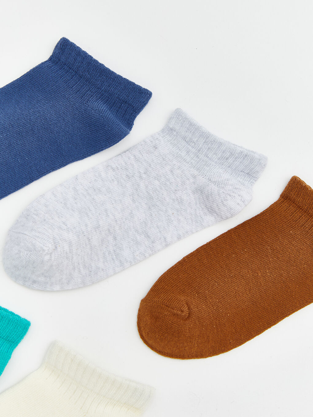 Мальчики Разноцветный Короткие носки-1