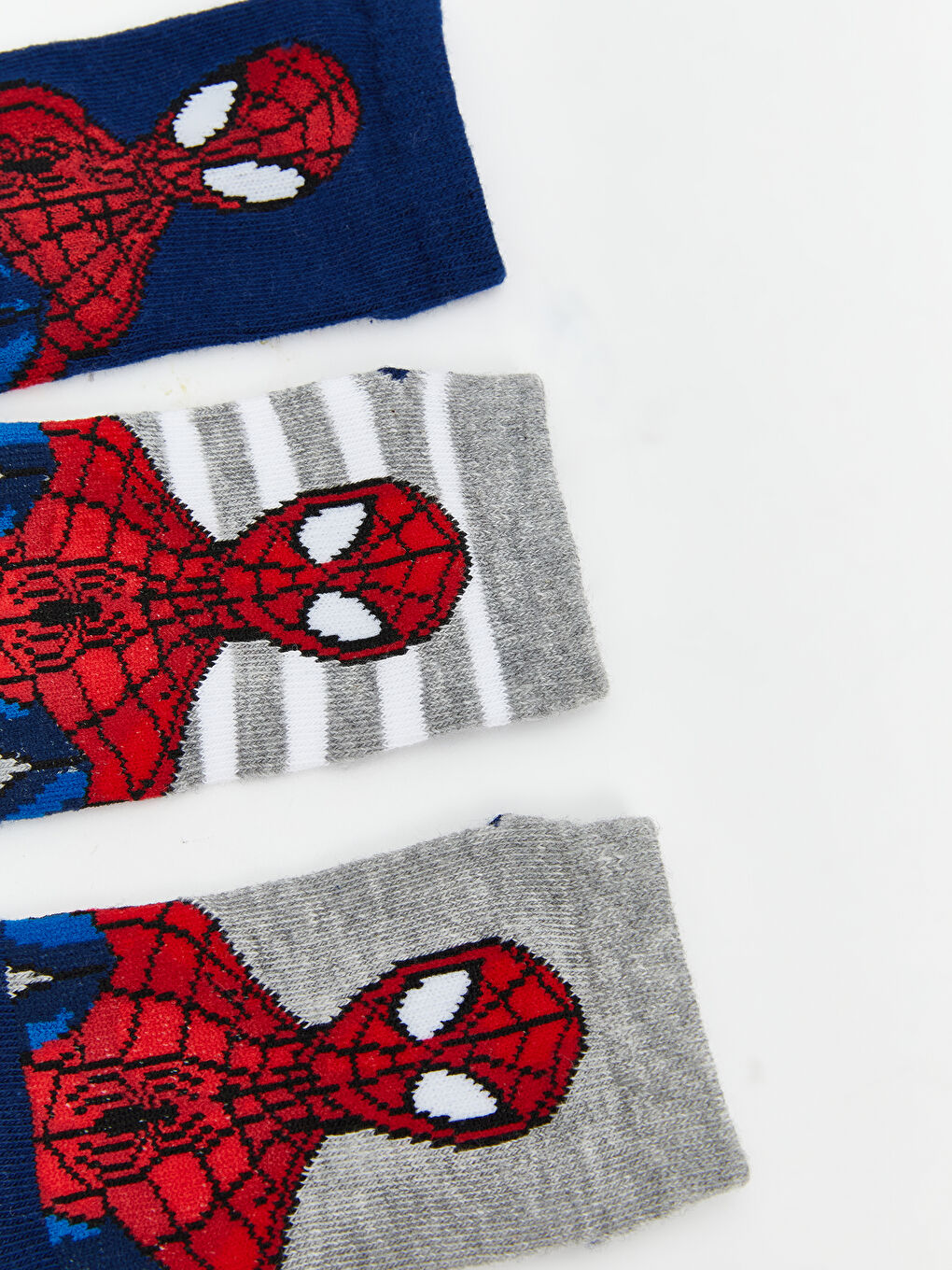 Шкарпетки для хлопчиків з малюнком Спайдермена - набір із 5 пар-1